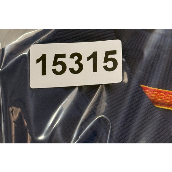 Dickies Jacket Womens Large Blue Marled Scrubs Dynamix Full Zip Warm Up Medical - Picture 12 of 12